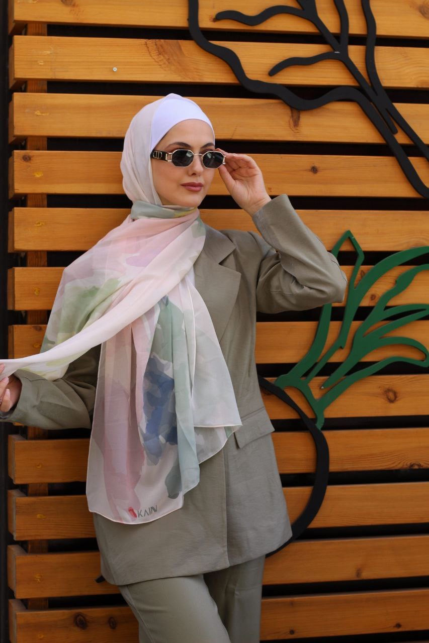 Silk Poem – Luxurious and Flowing Scarf Hijab for Elegant Everyday Wear -| حجاب شال فاخر ومتدفق لإطلالة يومية أنيقة