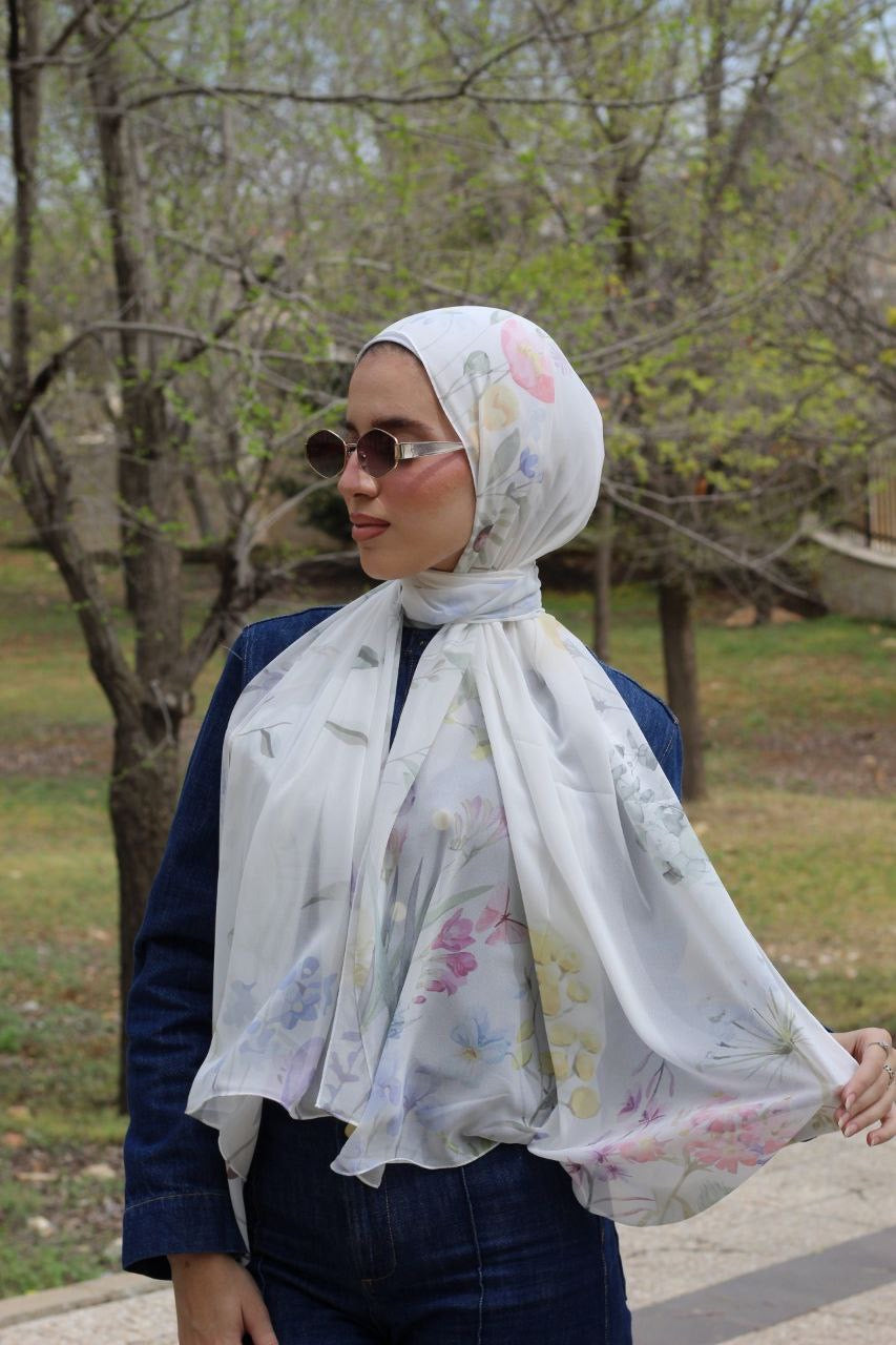 Springfield Elegant & Soft Modest Scarf for Women – Lightweight, All‑Day Comfort - حجاب أنيق – شال ناعم ومريح للنساء – خفيف - للاستخدام اليوم