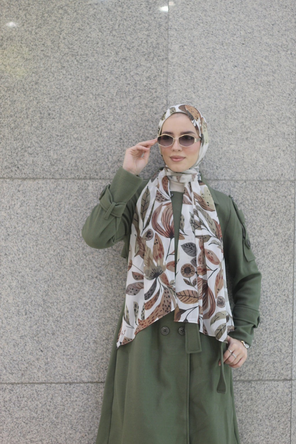 Warm Autumn– Cozy Hijab Scarf for Women with Autumn-Inspired Colors – Soft & Lightweight-حجاب دافئ للنساء بألوان مستوحاة من الخريف – شال ناعم وخفيف