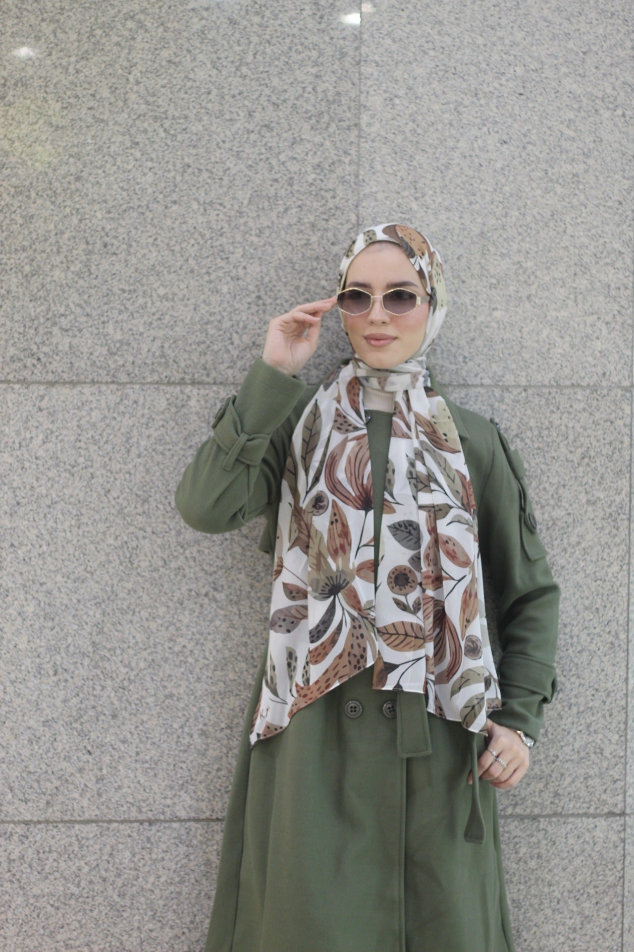 Warm Autumn– Cozy Hijab Scarf for Women with Autumn-Inspired Colors – Soft & Lightweight-حجاب دافئ للنساء بألوان مستوحاة من الخريف – شال ناعم وخفيف