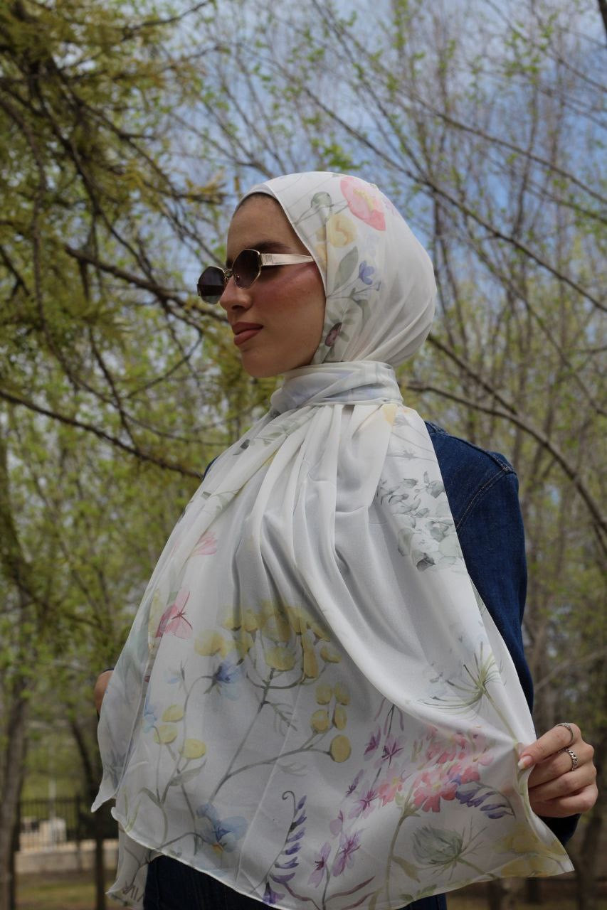 Springfield Elegant & Soft Modest Scarf for Women – Lightweight, All‑Day Comfort - حجاب أنيق – شال ناعم ومريح للنساء – خفيف - للاستخدام اليوم