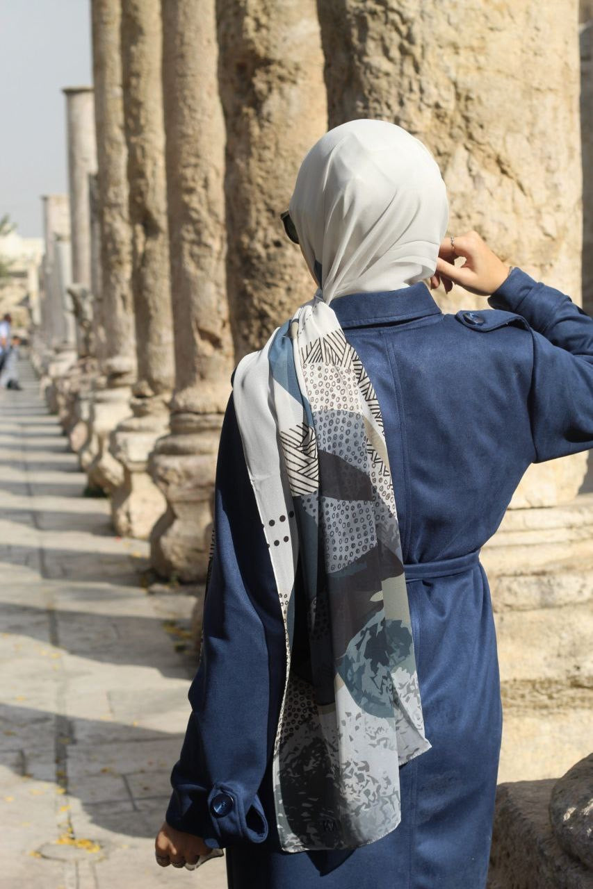 Cliff – Comfortable, Lightweight Scarf Hijab for Everyday Use -حجاب شال مريح وخفيف للبس اليومي