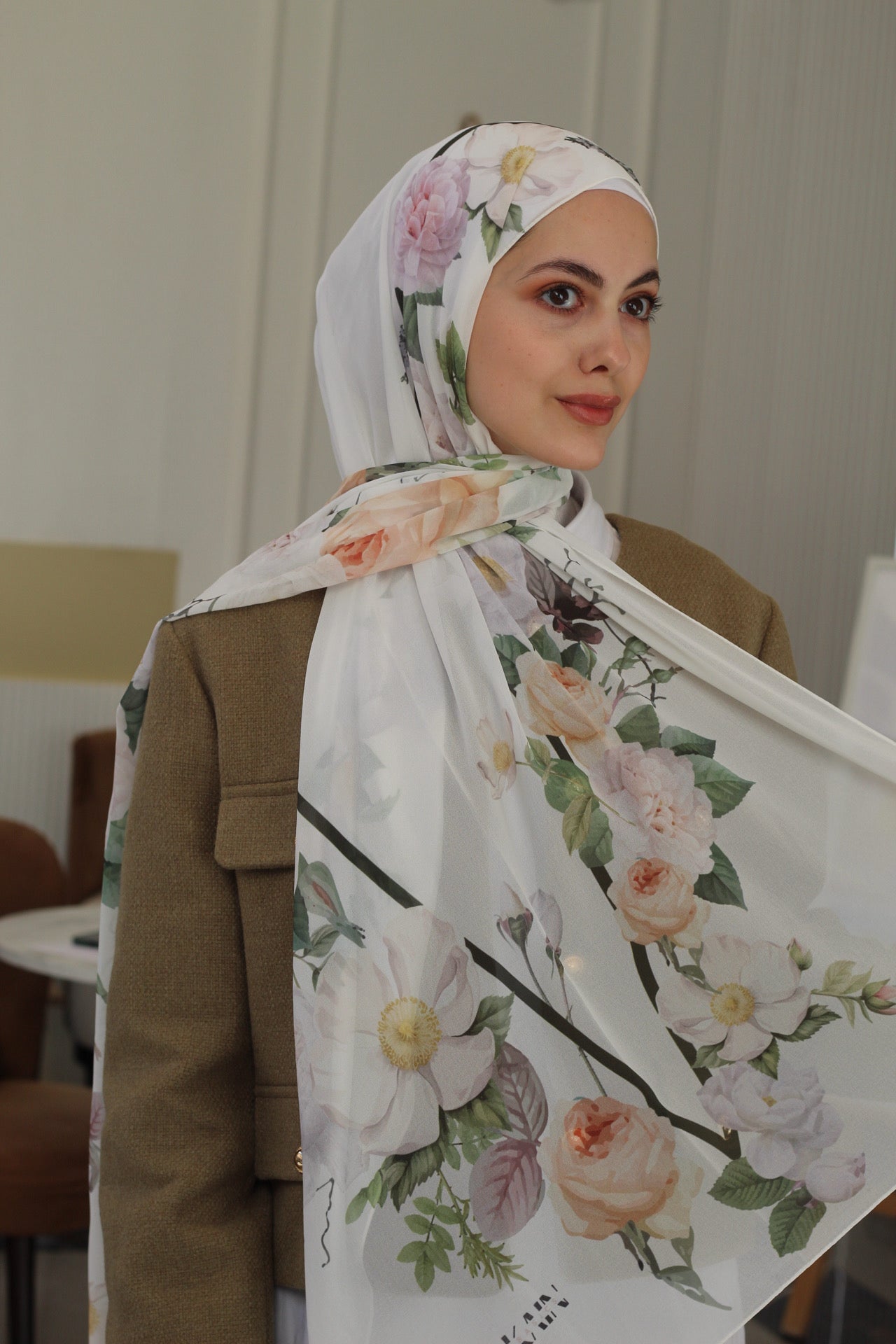 Palestine – Luxurious and Cozy Scarf Hijab for a Stylish Daily Look -حجاب شال فاخر ومريح لإطلالة يومية أنيقة