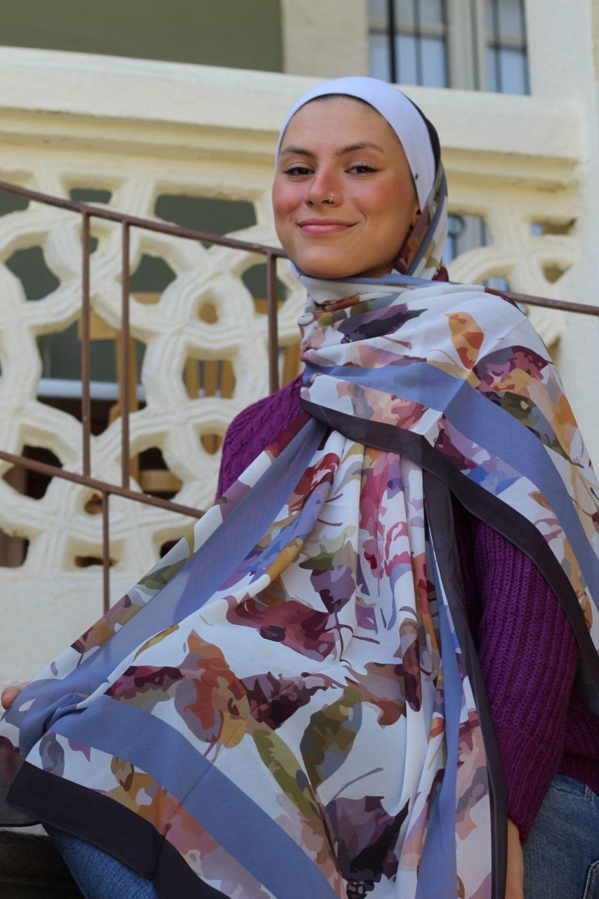 Autumn – Elegant Hijab Scarf for Women – Soft, Lightweight & Stylish Everyday Wear - حجاب أنيق للنساء – شال ناعم وخفيف وأنيق للاستخدام اليومي