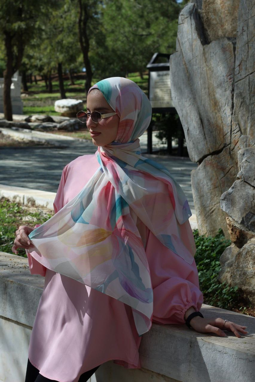 Dream Elegant & Soft Modest Scarf for Women – Lightweight, All‑Day Comfort - حجاب أنيق – شال ناعم ومريح للنساء – خفيف - للاستخدام اليوم