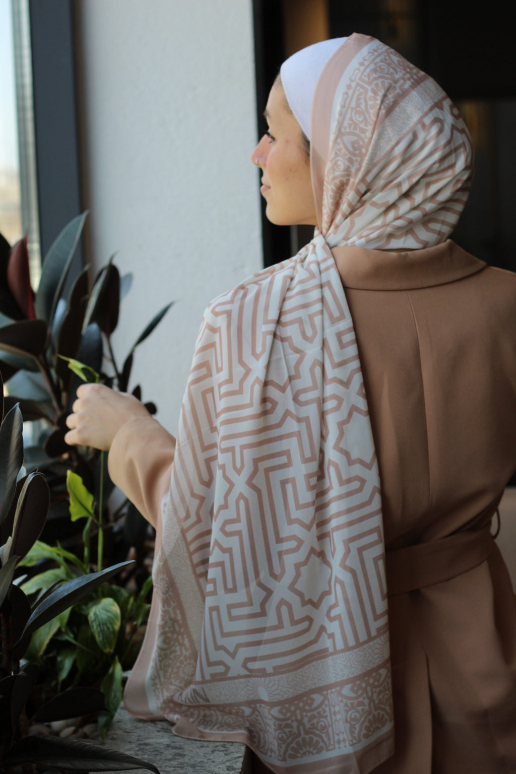 Andalus– Soft and Comfortable Scarf Hijab for Stylish Everyday Wear | حجاب شال ناعم ومريح لإطلالة يومية أنيقة