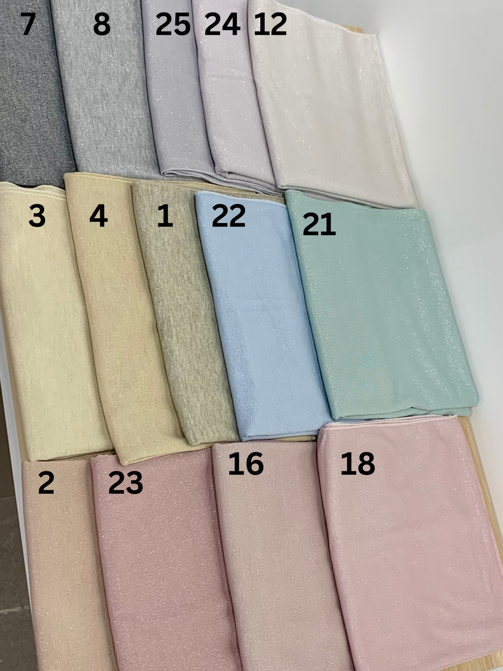 Shimmer Cotton  Hijab - Local