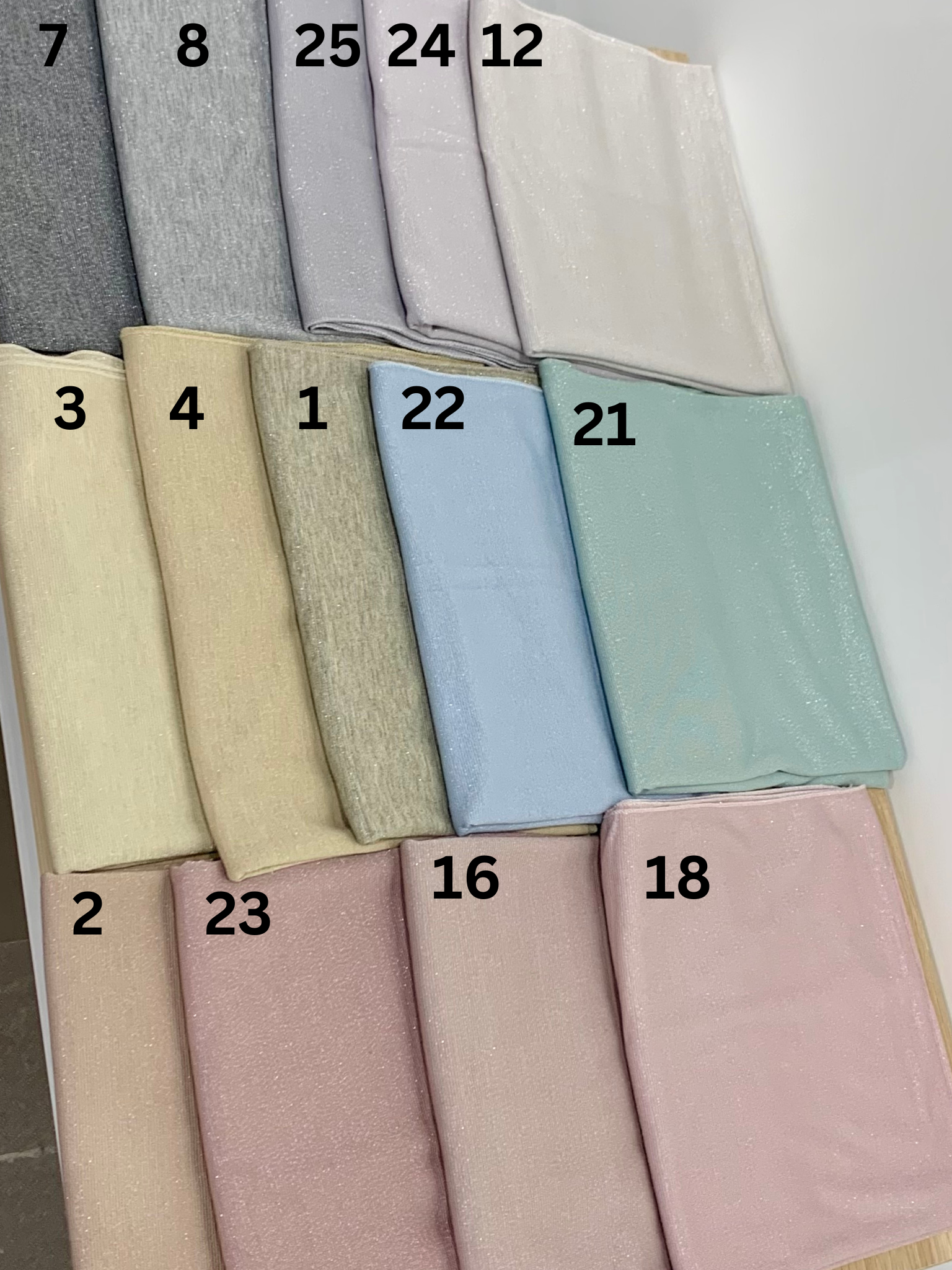 Shimmer Cotton  Hijab - Local