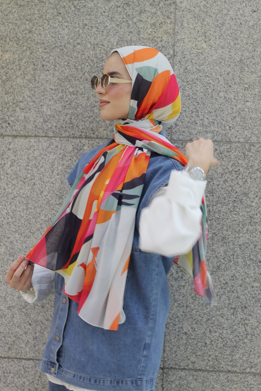 Festival – Stylish Hijab Scarf for Women – Soft, Lightweight & Elegant Everyday Wear-حجاب أنيق للنساء – شال ناعم وخفيف وأنيق للاستخدام اليومي