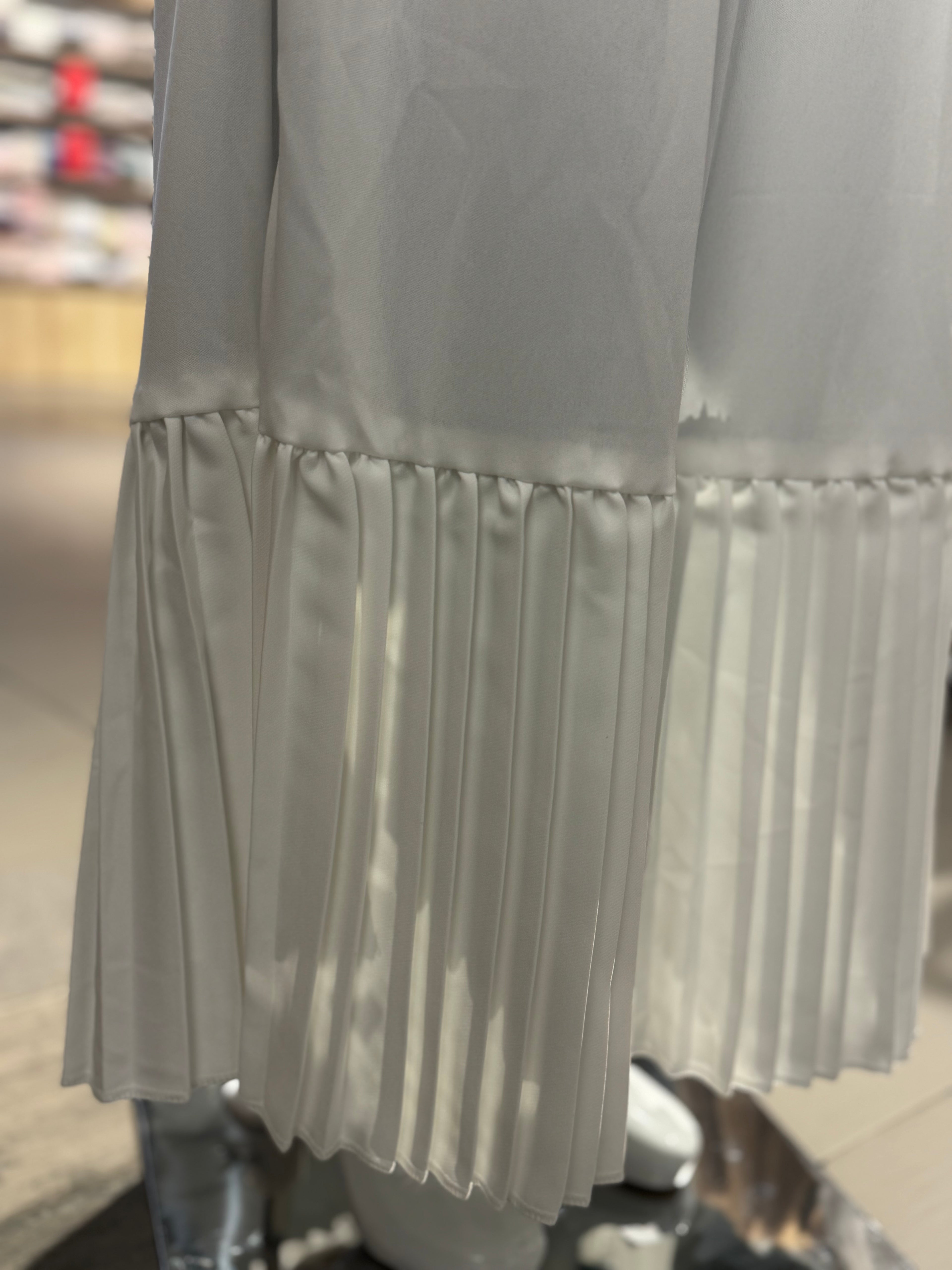 Long Inner Skirt - Pleated