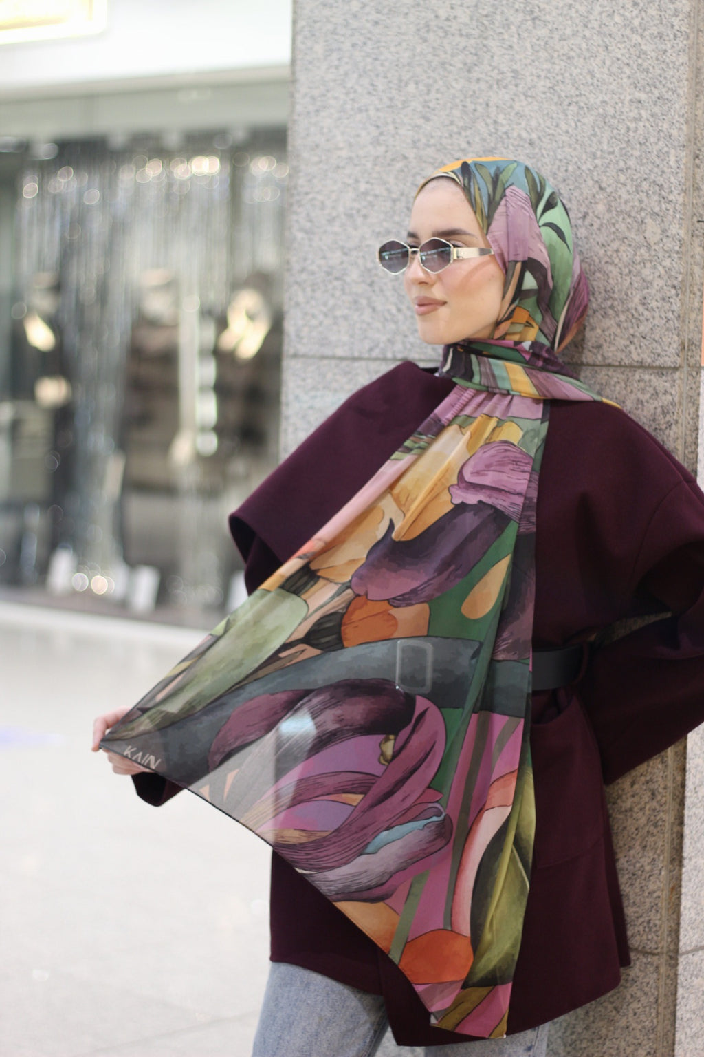 Stella – Elegant Hijab Scarf for Women – Soft, Lightweight & Stylish Everyday Wear -حجاب أنيق للنساء – شال ناعم وخفيف وأنيق للاستخدام اليومي