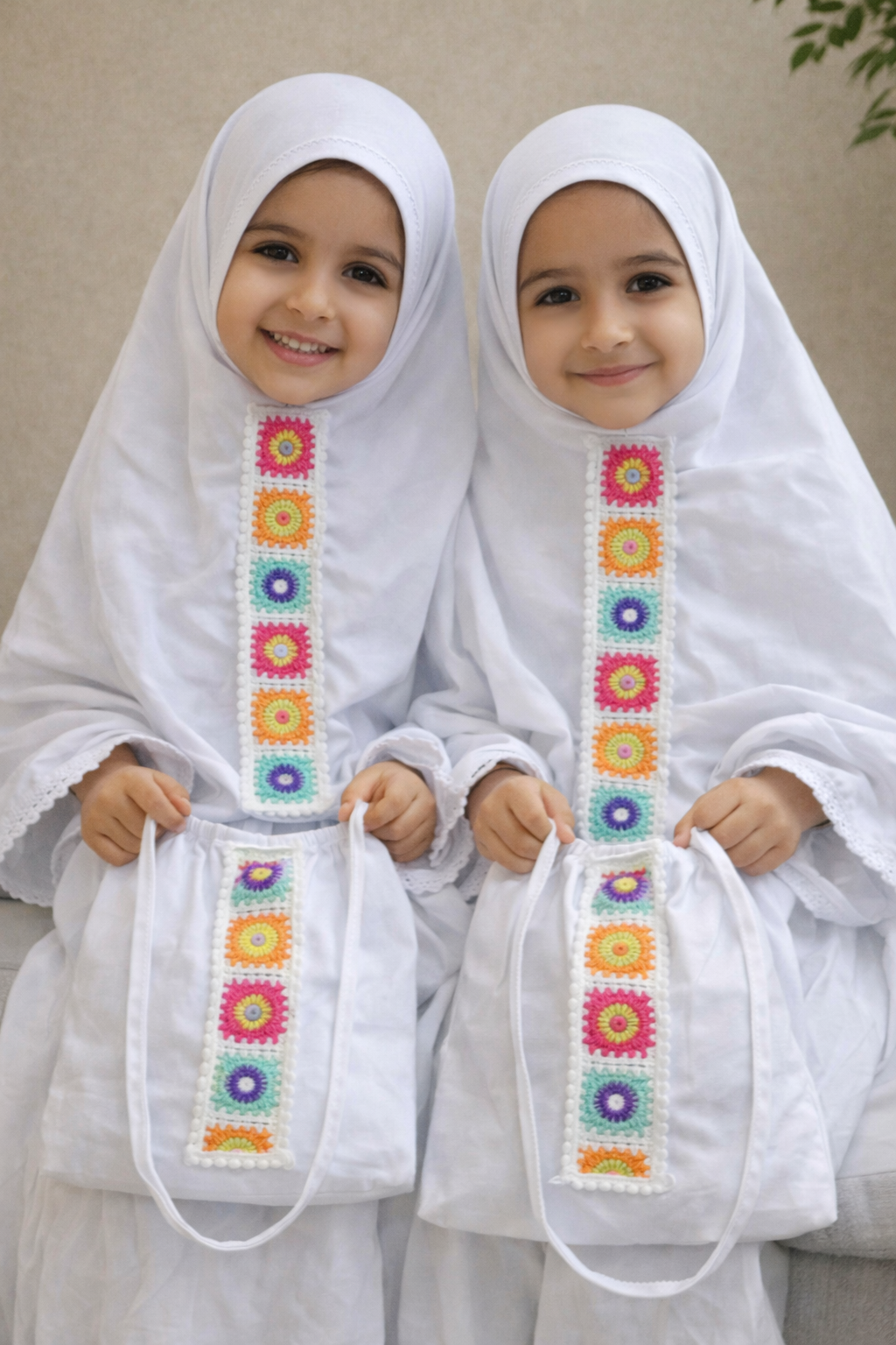 طقم صلاة أطفال مع حقيبه يد