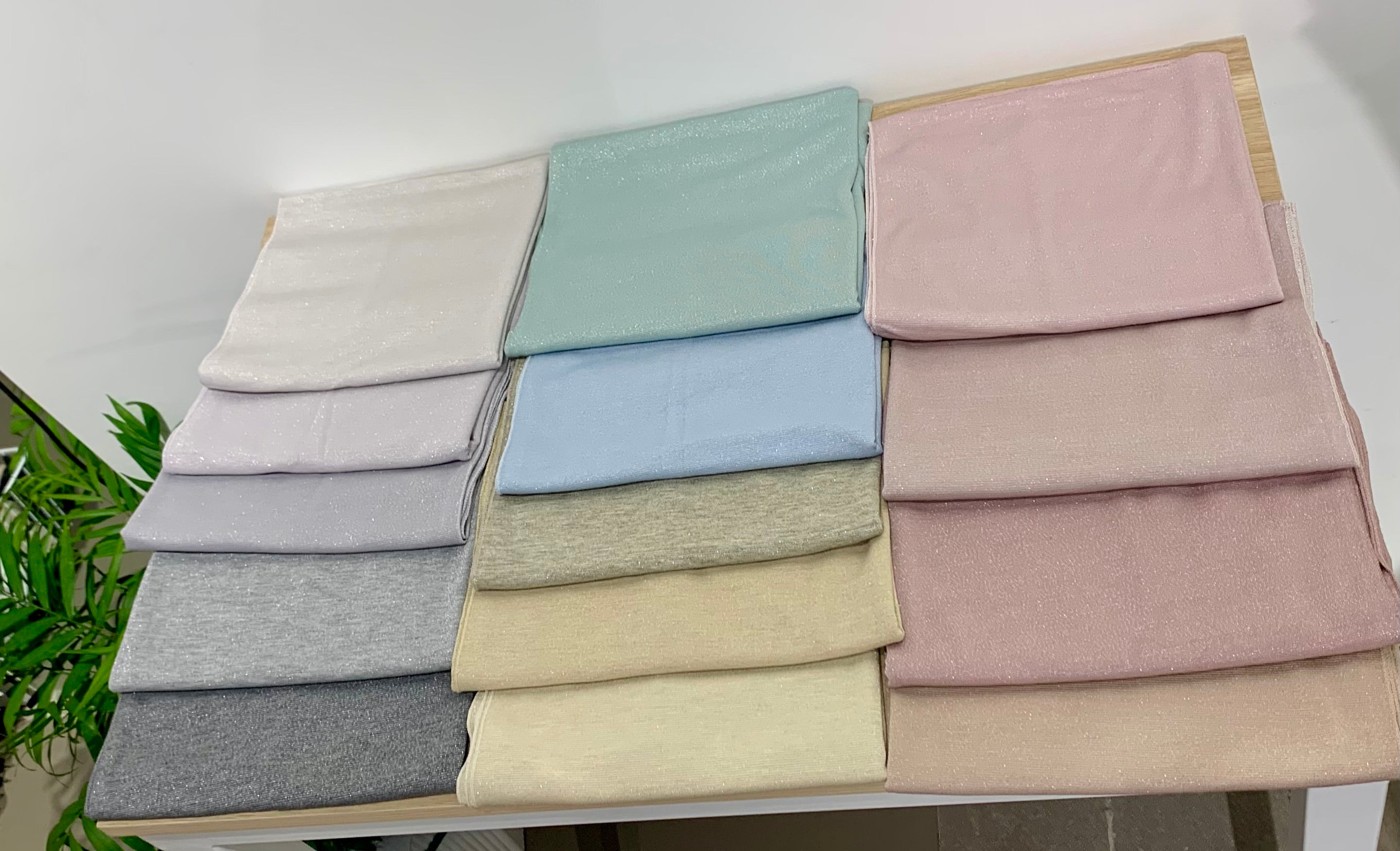 Shimmer Cotton  Hijab - Local