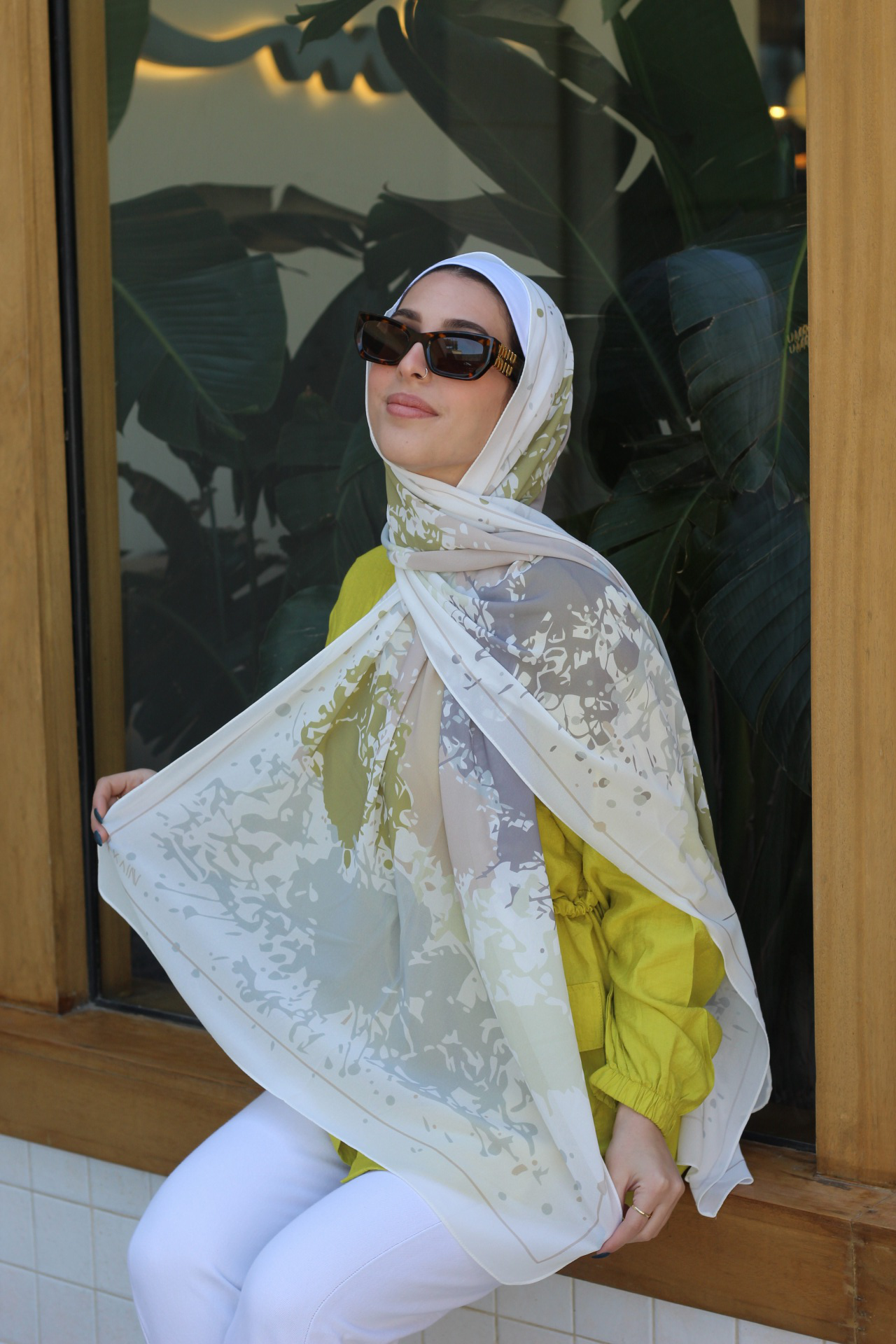 Splash – Vibrant and Lightweight Scarf Hijab for Refreshing Everyday Style -حجاب شال حيوي وخفيف لإطلالة يومية منعشة