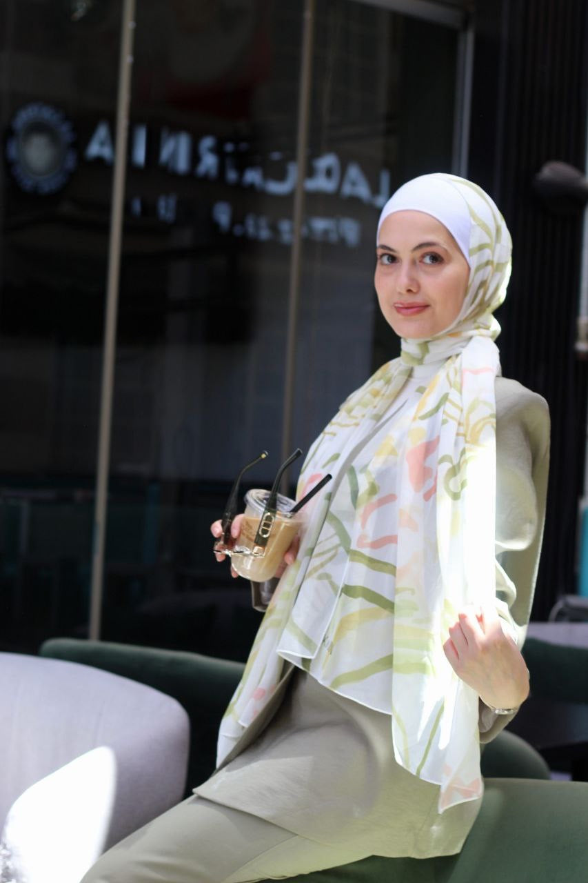 Gorgeous– Luxurious and Flowing Scarf Hijab for Elegant Everyday Wear | حجاب شال فاخر ومتدفق لإطلالة يومية أنيقة