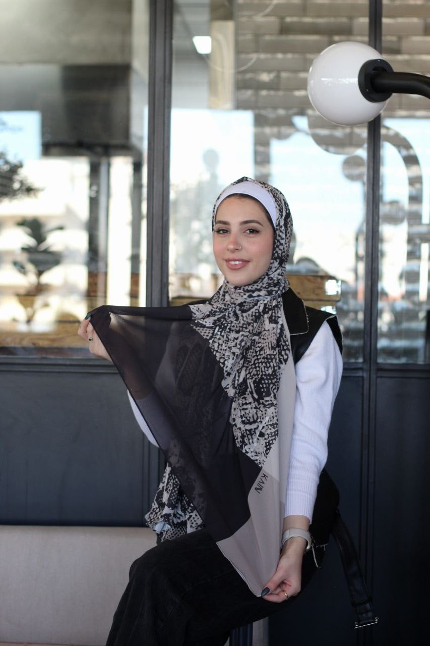 Snake – Soft and Comfortable Scarf Hijab for Everyday Elegance | حجاب شال ناعم ومريح لأناقة يومية