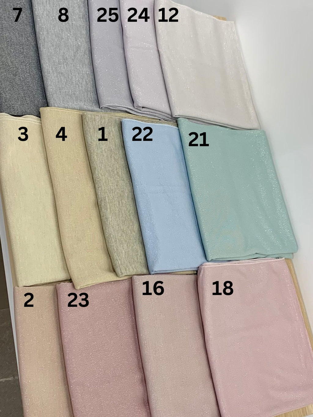 Shimmer Cotton  Hijab - Local