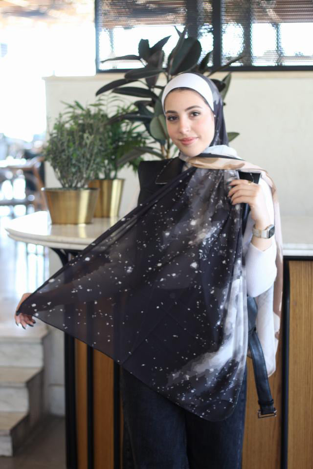 Nebula Hijab – Elegant & Soft Modest Scarf for Women – Lightweight, All‑Day Comfort - حجاب أنيق – شال ناعم ومريح للنساء – خفيف - للاستخدام اليومي