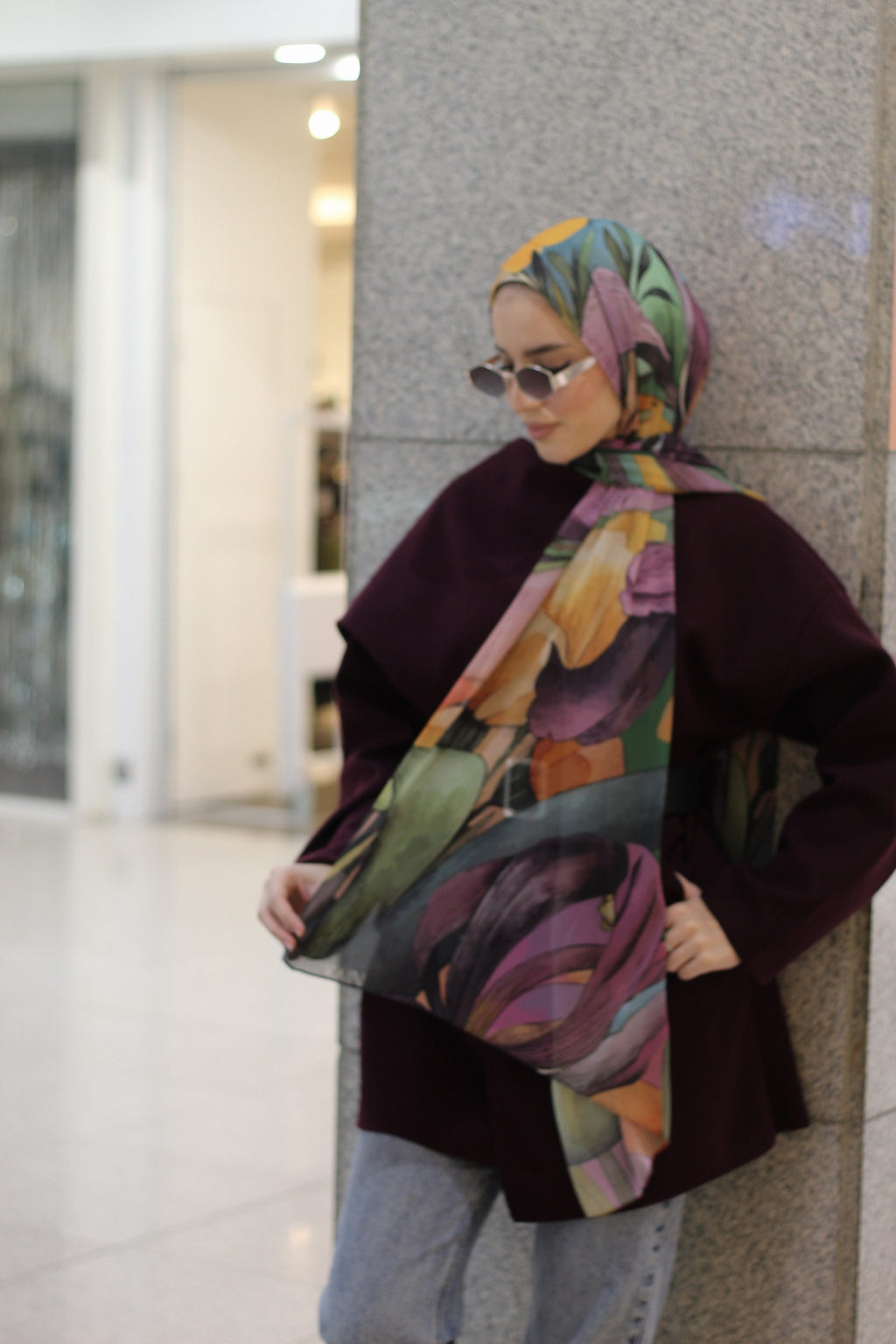 Stella – Elegant Hijab Scarf for Women – Soft, Lightweight & Stylish Everyday Wear -حجاب أنيق للنساء – شال ناعم وخفيف وأنيق للاستخدام اليومي