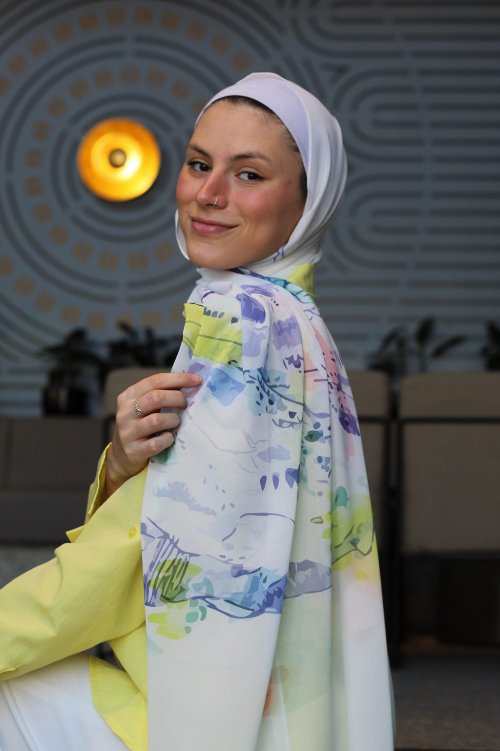 Raseel – Soft and Elegant Scarf Hijab for Comfortable Everyday Style | حجاب شال ناعم وأنيق لإطلالة يومية مريحة
