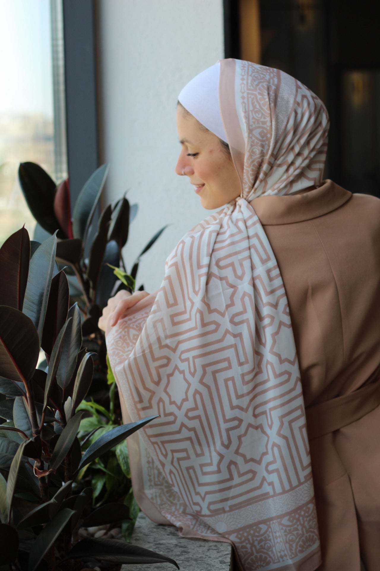Andalus– Soft and Comfortable Scarf Hijab for Stylish Everyday Wear | حجاب شال ناعم ومريح لإطلالة يومية أنيقة