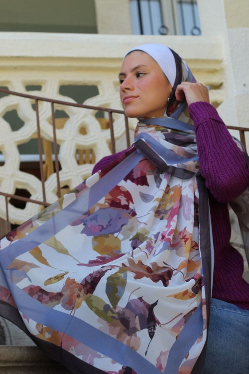 Autumn – Elegant Hijab Scarf for Women – Soft, Lightweight & Stylish Everyday Wear - حجاب أنيق للنساء – شال ناعم وخفيف وأنيق للاستخدام اليومي