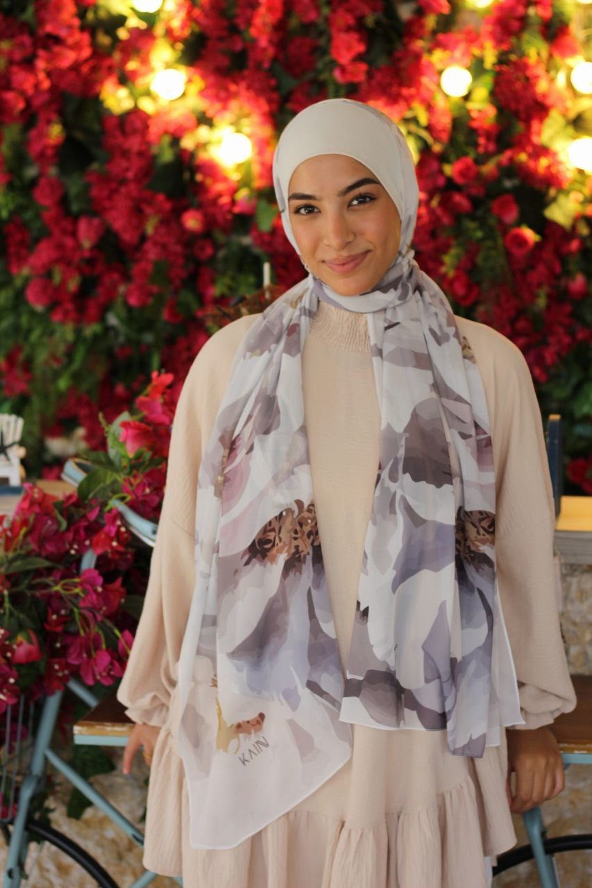 Dreamy – Soft and Light Scarf Hijab for a Calm and Elegant Everyday Look | حجاب شال ناعم وخفيف لإطلالة يومية هادئة وأنيقة