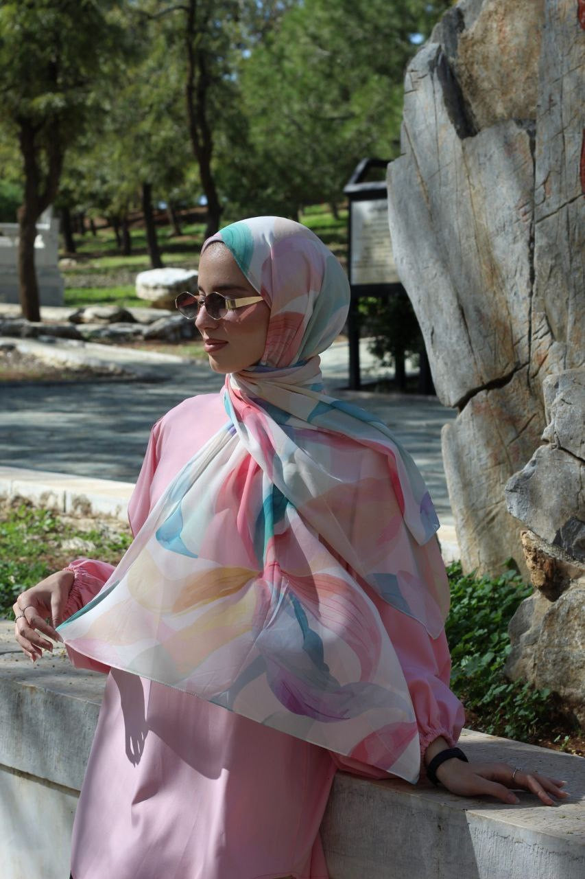 Dream Elegant & Soft Modest Scarf for Women – Lightweight, All‑Day Comfort - حجاب أنيق – شال ناعم ومريح للنساء – خفيف - للاستخدام اليوم