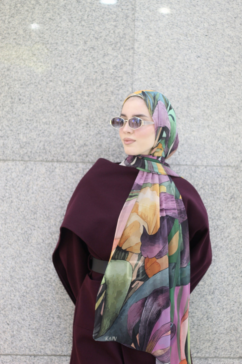 Stella – Elegant Hijab Scarf for Women – Soft, Lightweight & Stylish Everyday Wear -حجاب أنيق للنساء – شال ناعم وخفيف وأنيق للاستخدام اليومي