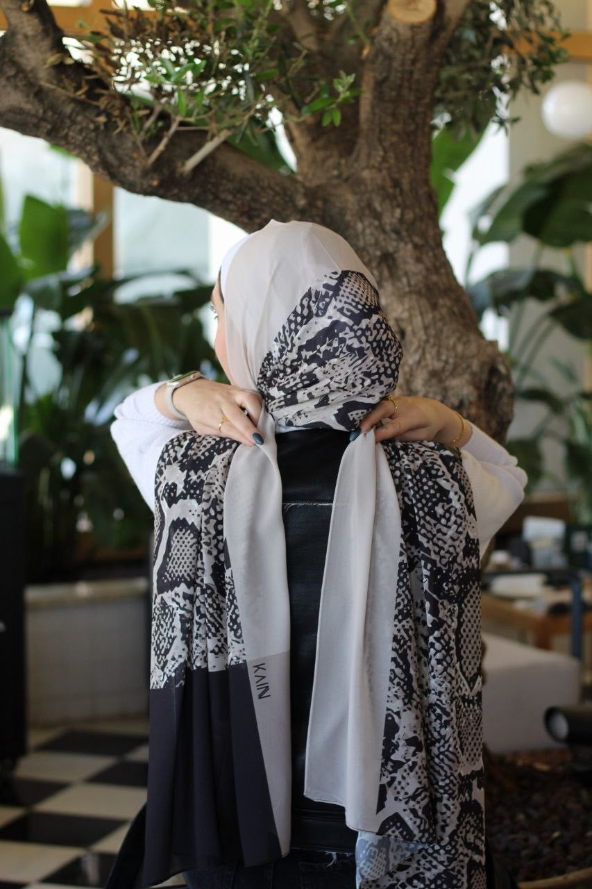 Snake – Soft and Comfortable Scarf Hijab for Everyday Elegance | حجاب شال ناعم ومريح لأناقة يومية