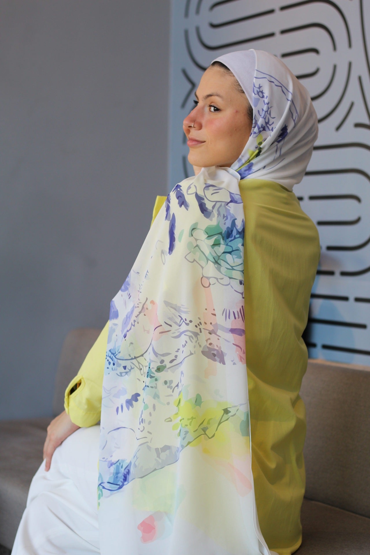 Raseel – Soft and Elegant Scarf Hijab for Comfortable Everyday Style | حجاب شال ناعم وأنيق لإطلالة يومية مريحة